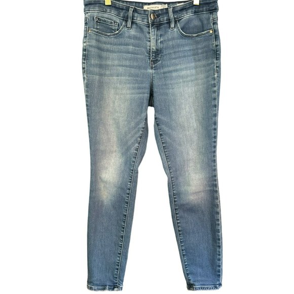 Athleta Women's Medium Wash Sculptek Denim Jeans Size 10P - Picture 1 of 5